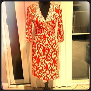 DVF CORAL DRESS